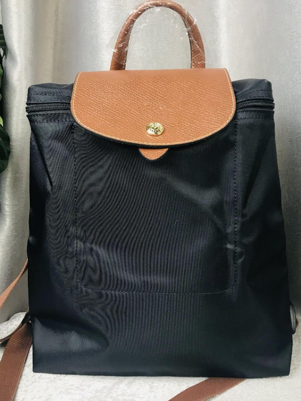 LONGCHAMP Mini Le Pliage  Backpack In  black